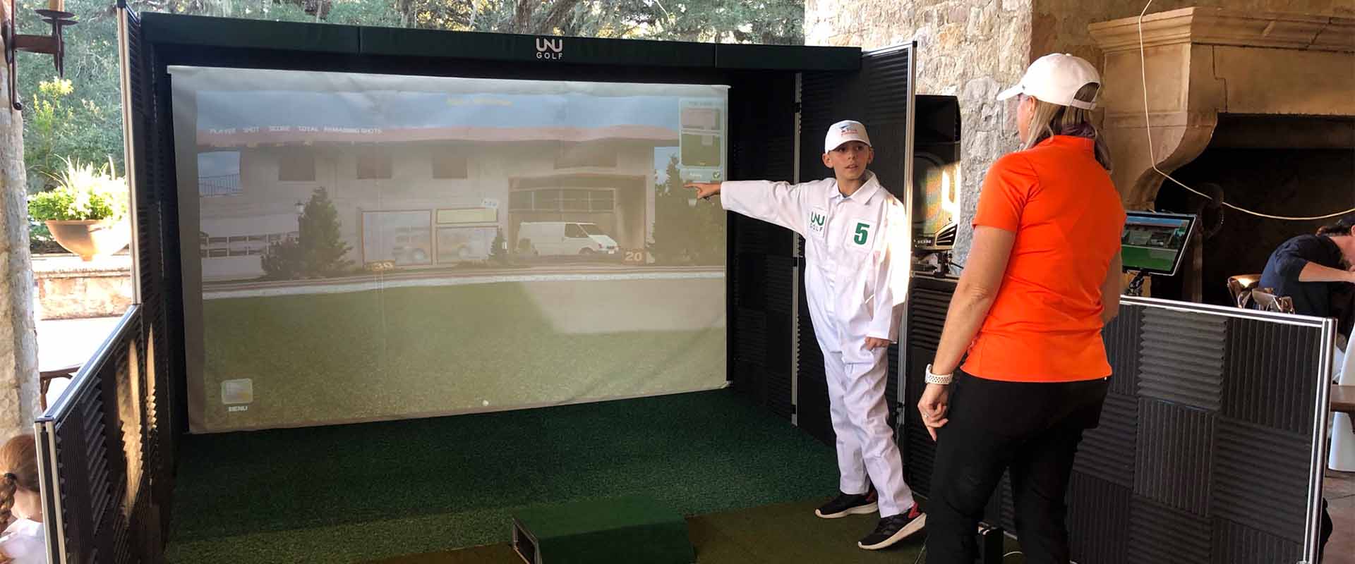 Home/ Residential Golf Simulator Rentals Texas | UNU Golf - High End Golf Simulator Rentals For Luxury Vacation